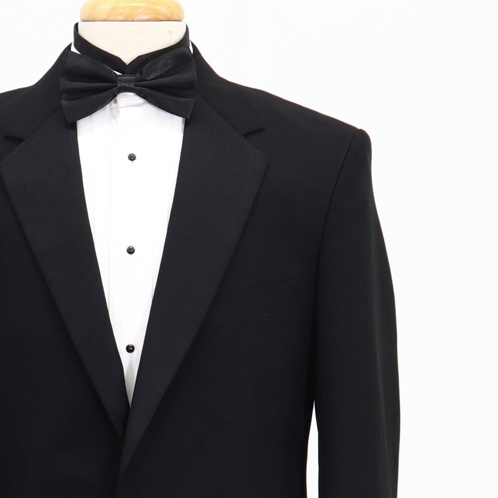 Southeastern 38l Black Solid 1-Button Blazer Tuxe… - image 5